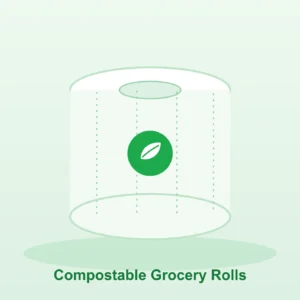 Compostable Grocery Bags (Rolls)